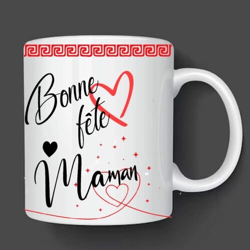 Tasse En Céramique Imprimé Maman 3