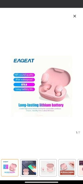 Écouteurs Bluetooth étanches