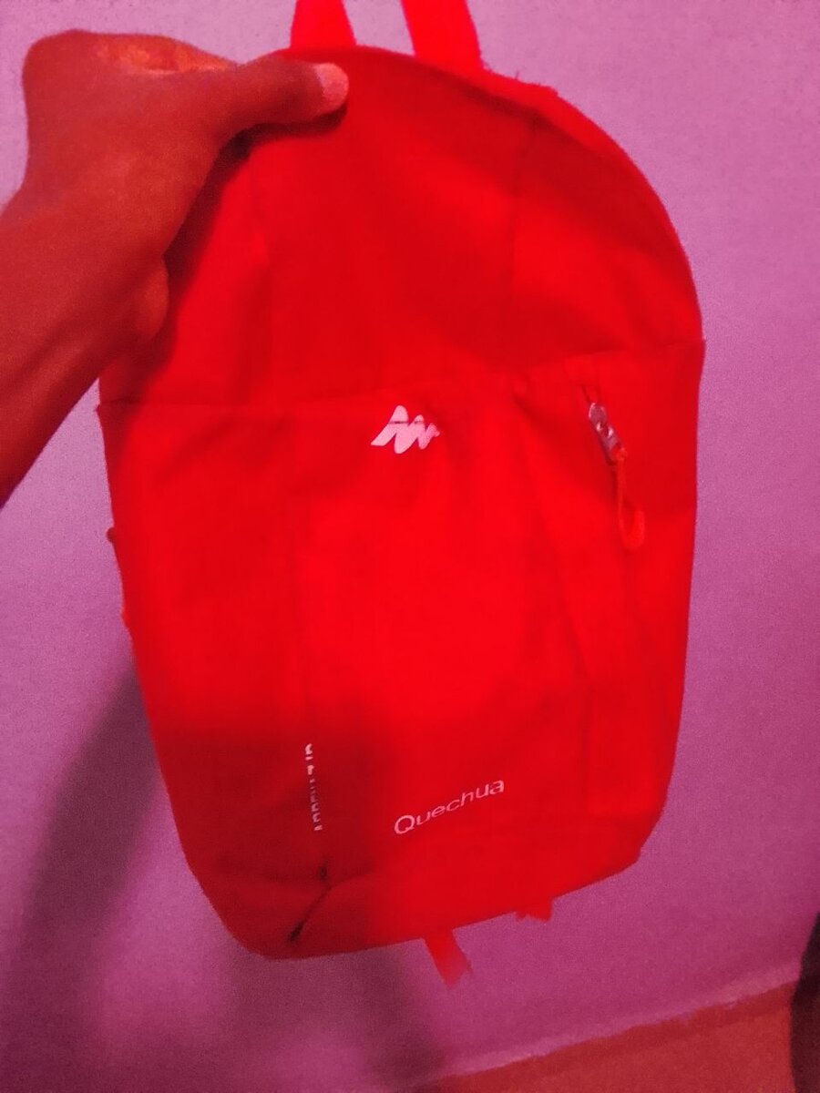 Sac à dos léger rouge