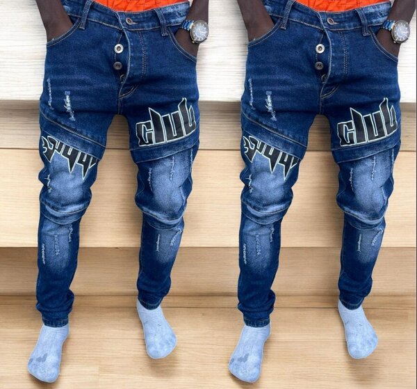 Jean skinny déchiré homme