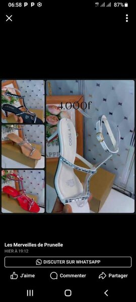 Sandales élégantes à strass