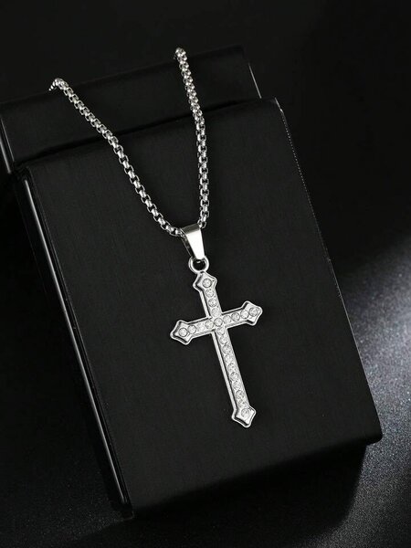 Collier Croix Argent