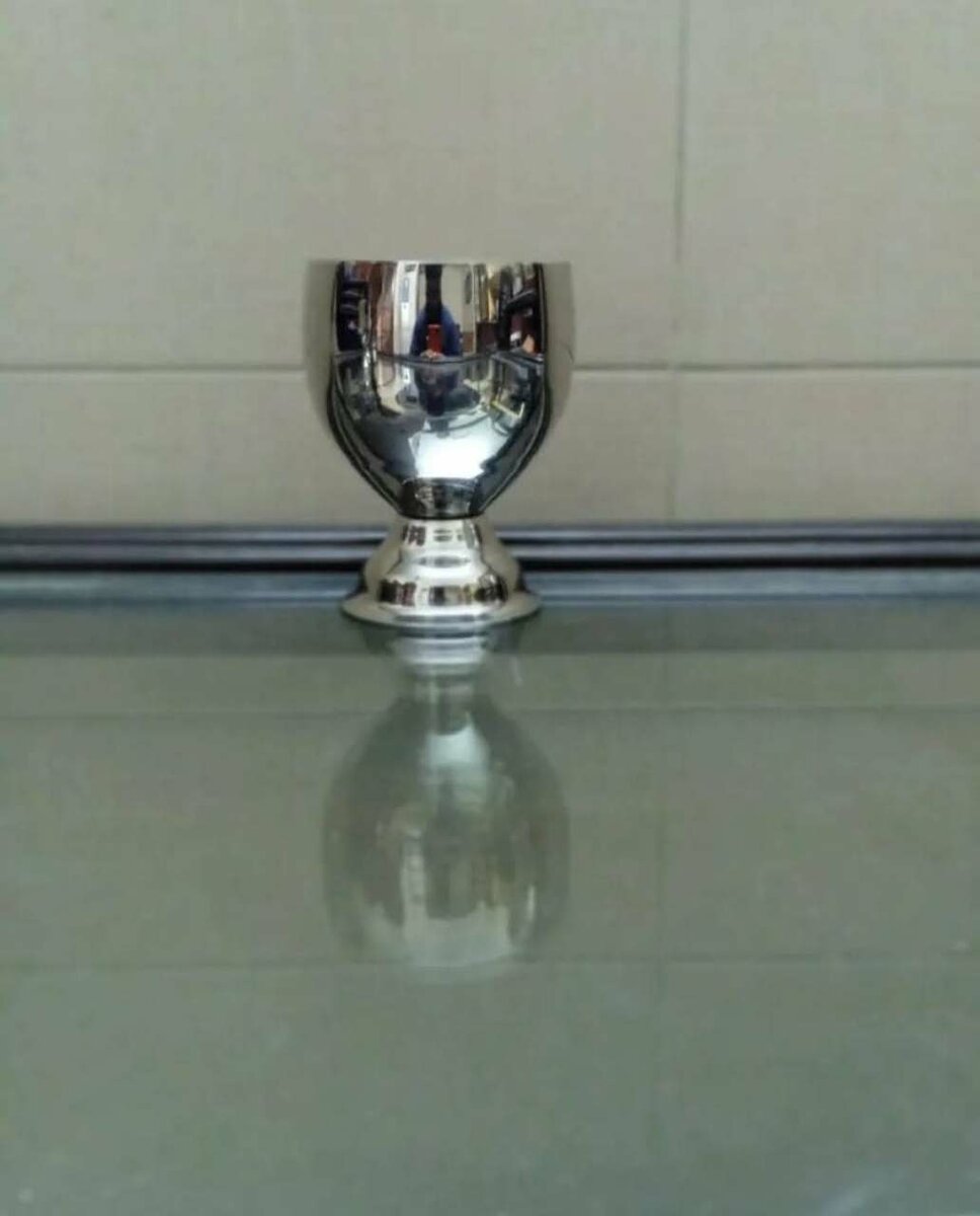 Stainless steel glass