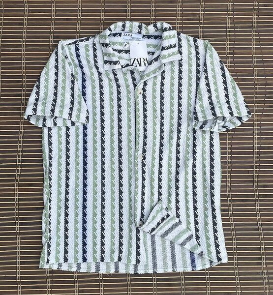 Set de chemise et short rayés