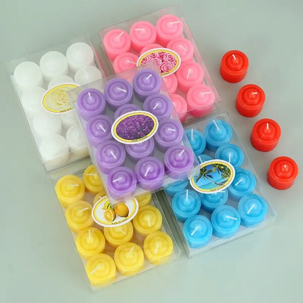 Bougies Colorées Parfumées