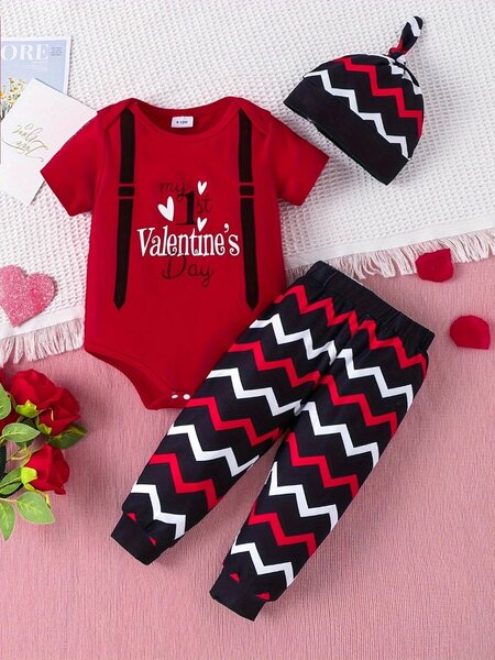 Ensemble bébé Saint-Valentin