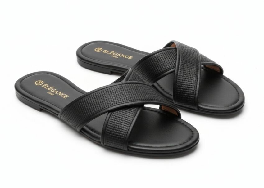 Sandales croisées élégantes