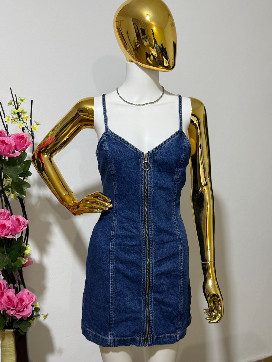 Robe en jeans pour femme