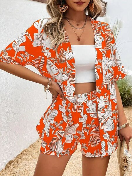 Tenue d'été florale femme