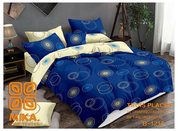 Draps de lits de 03 places