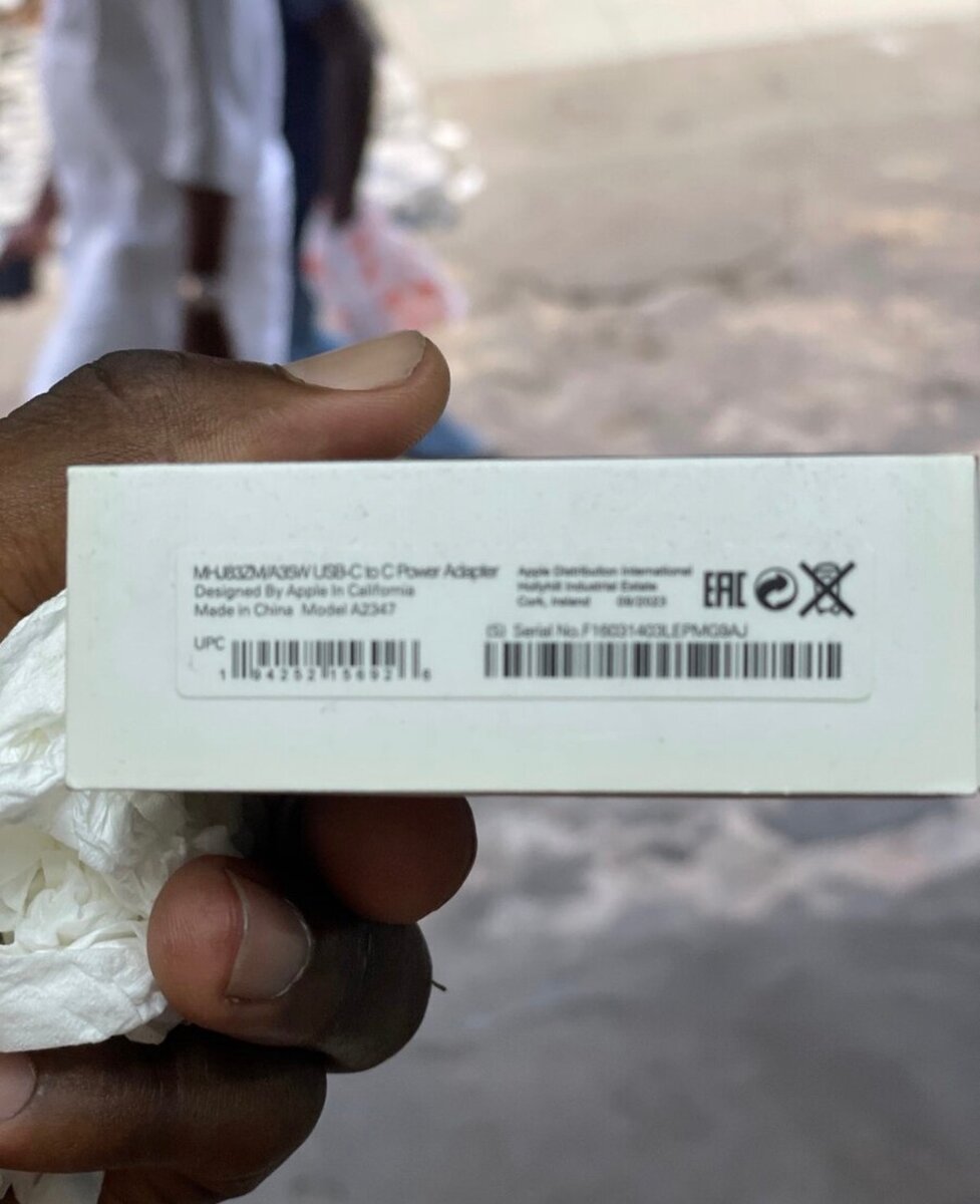 Adaptateur USB-C 35W pour iPhone 15