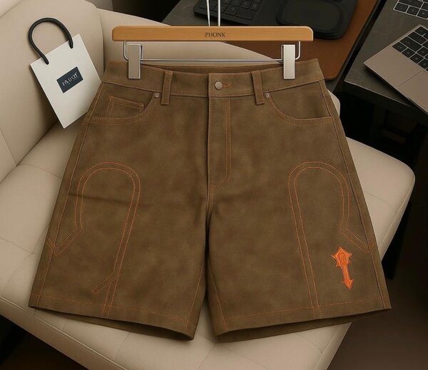 Shorts homme élégants avec broderie