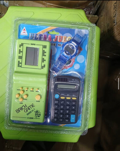 Pack jeu rétro et calculatrice