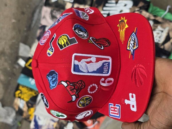 Casquette Snapback NBA Rouge
