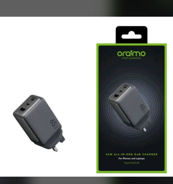 Chargeur HyperGaN 65 Oraimo 45W
