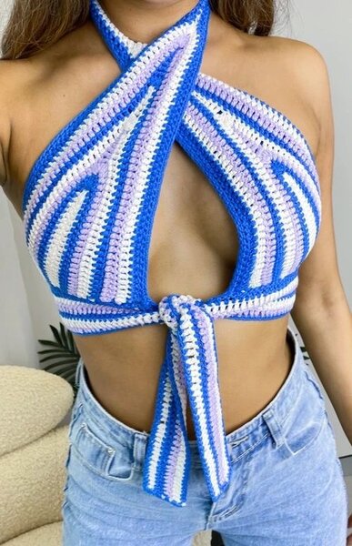 Top au crochet