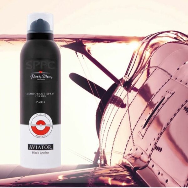 Déodorant Homme Aviator Cuir Noir