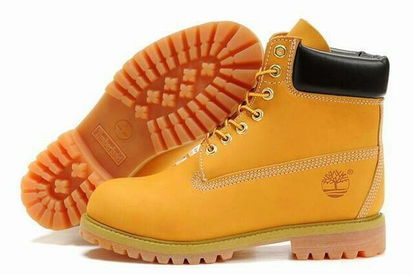 Bottes Timberland homme jaune