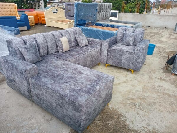 Canapé d'angle moderne 6places