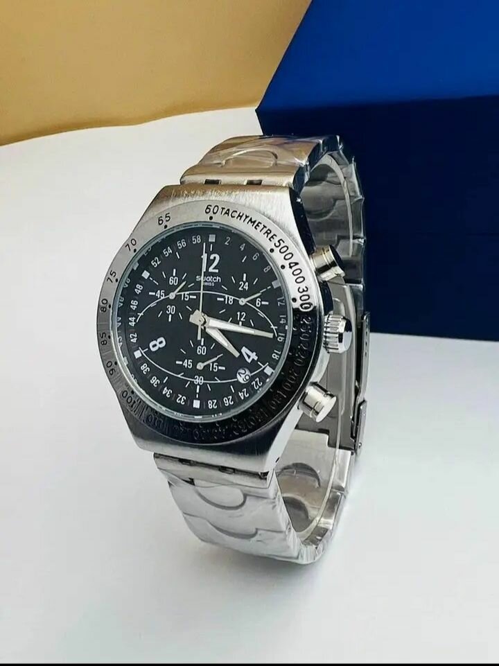 Montre Homme Chronographe Acier