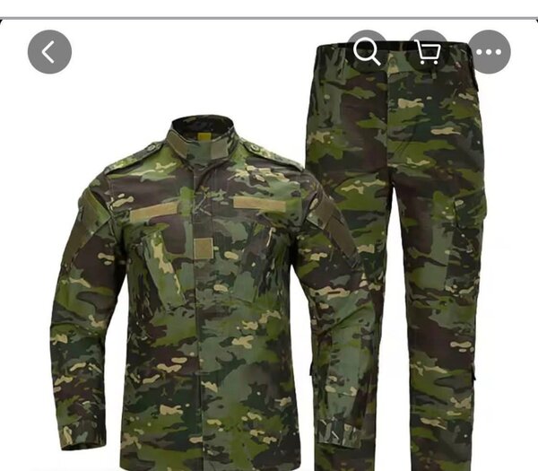 Tenue de camouflage tactique