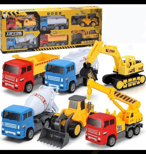 Hot Selling Construction Vehicle Toys Set for Children