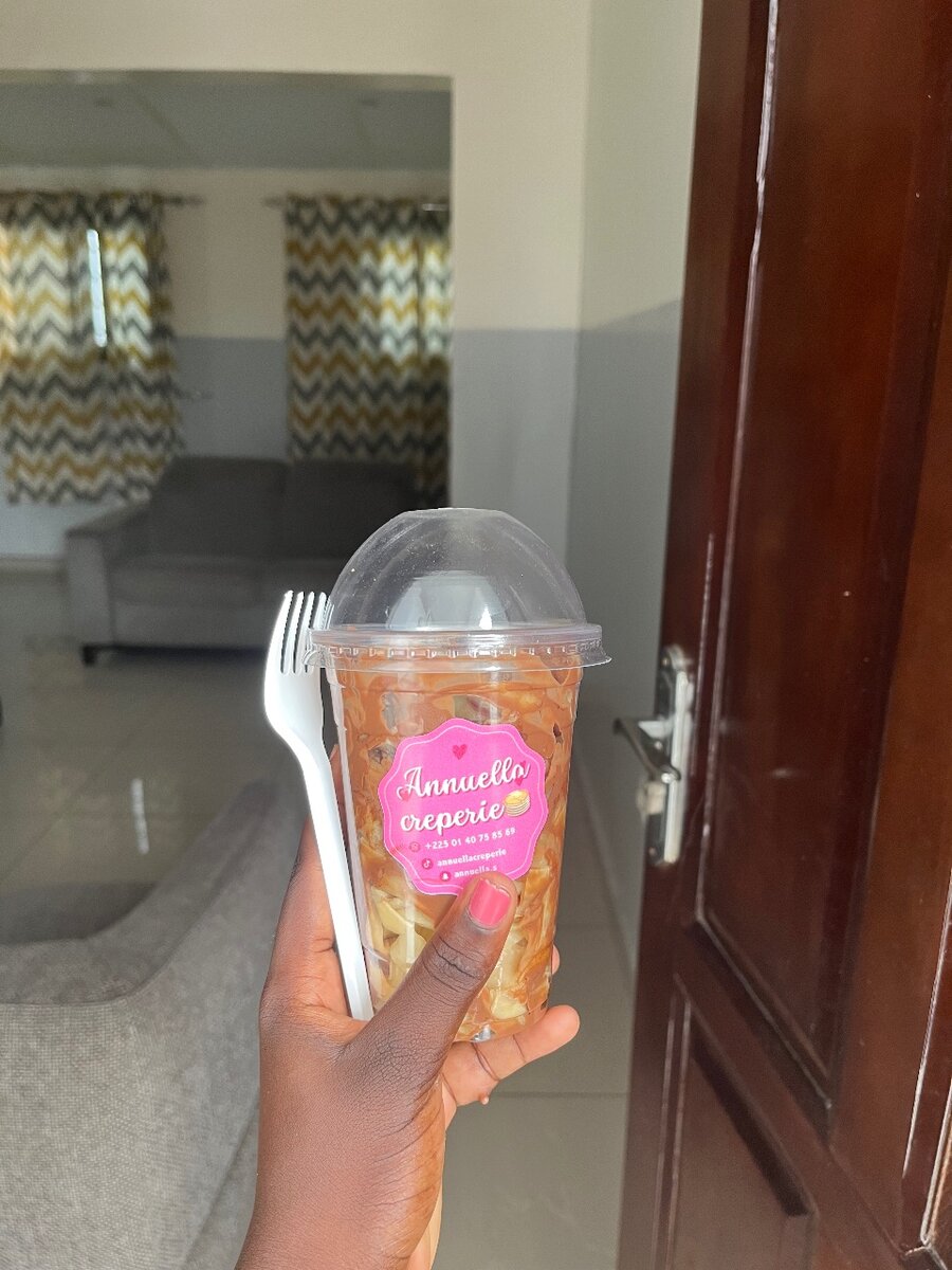 Fetucine de crepe au Nutella