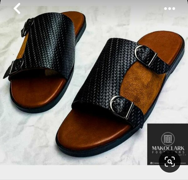 Sandales pour homme en cuir