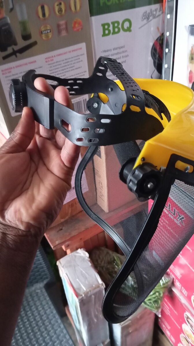 Écran facial de protection ajustable