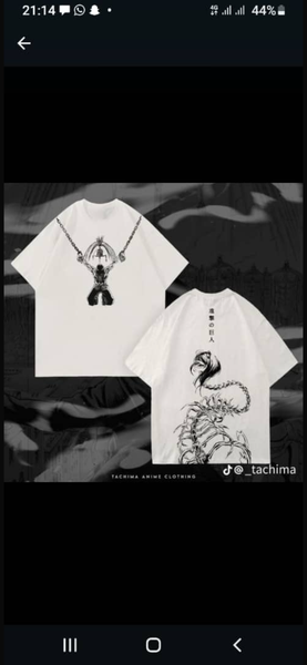 T-shirt unisexe imprimé dragon