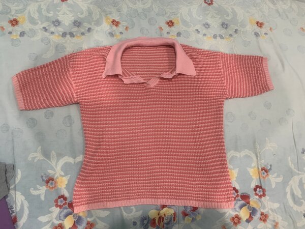 Ensemble Tricoté Rose