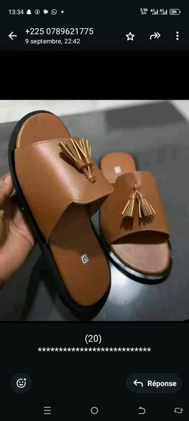 Sandales homme marron élégantes