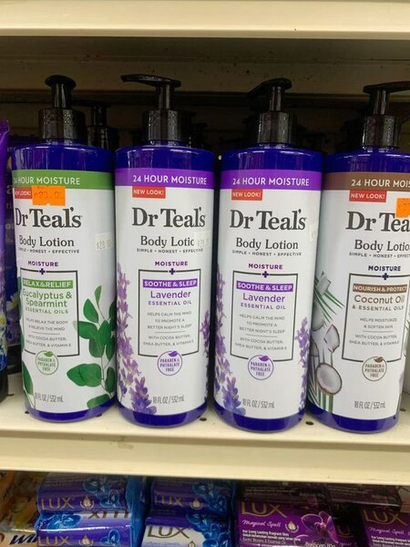 Dr Teal's lotion