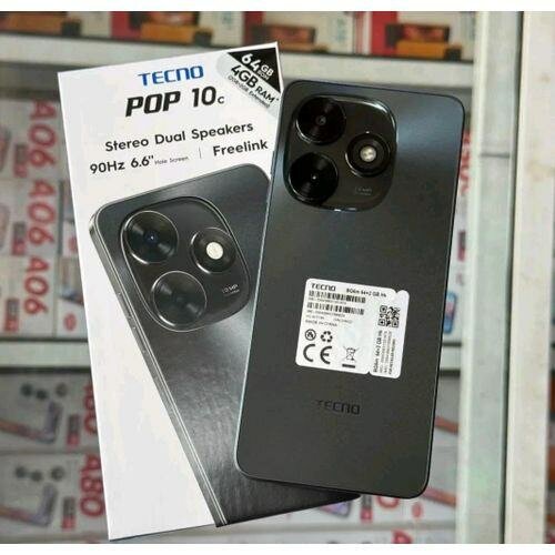 Tecno Pop 10C - 64GB, 6.6"