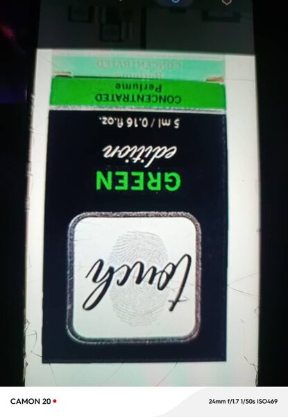 Parfum Concentré Green