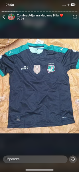 Maillot de Football Côte d'Ivoire
