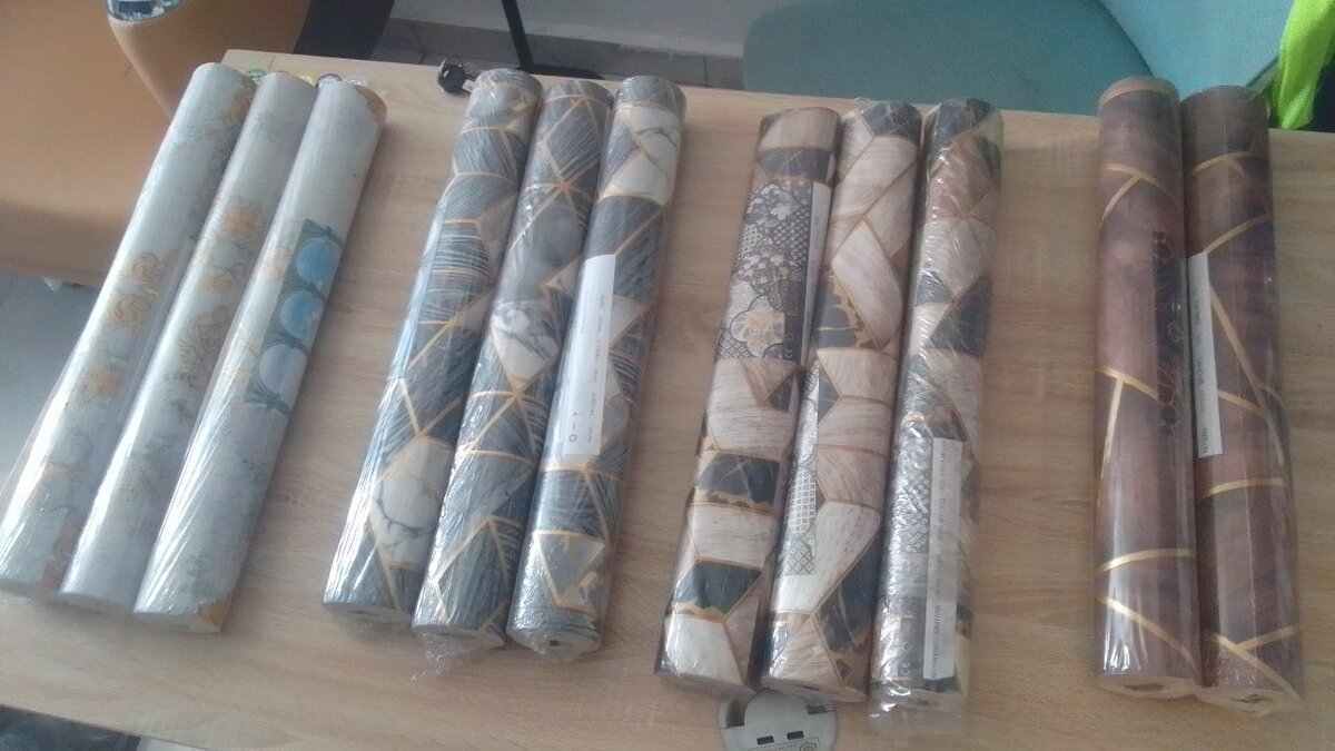 Papier peint moderne géométrique