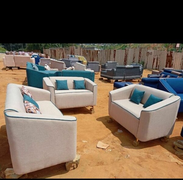 Canapé 3 places en tissu