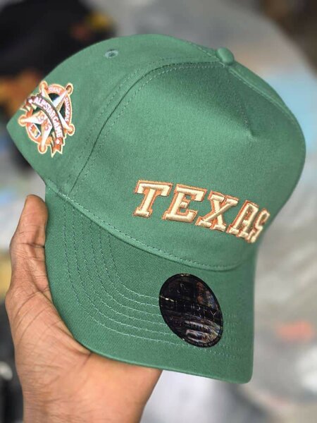 Casquette verte Texas