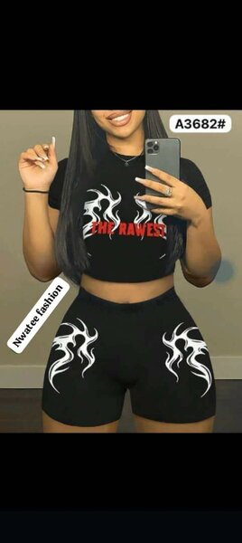 Ensemble Femme Tendance Noir