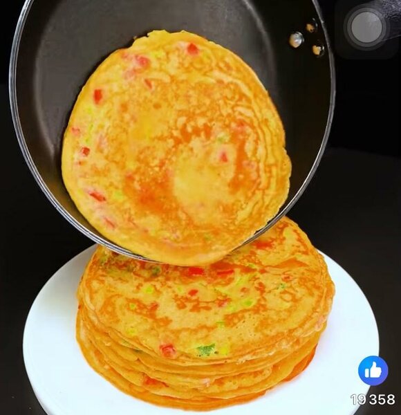Crêpes au jambon