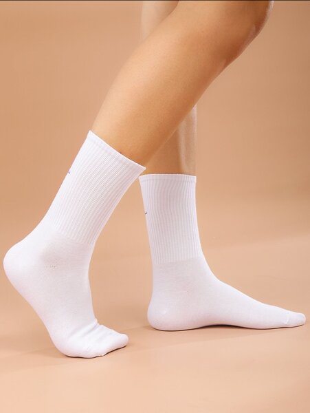 Chaussettes blanches confort