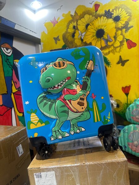 Valise rigolote dinosaure enfant