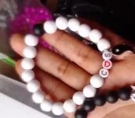 Beautiful bracelet white color