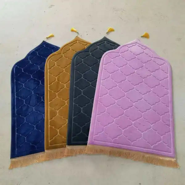 Tapis de prière doux et coloré