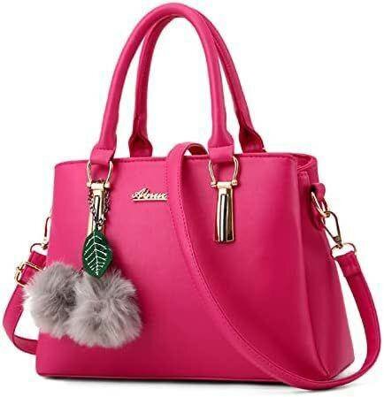 Sac à main femme rose en cuir