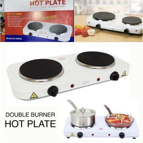 Plaque chauffante double électrique