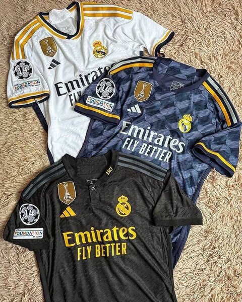 Maillots de football Real Madrid