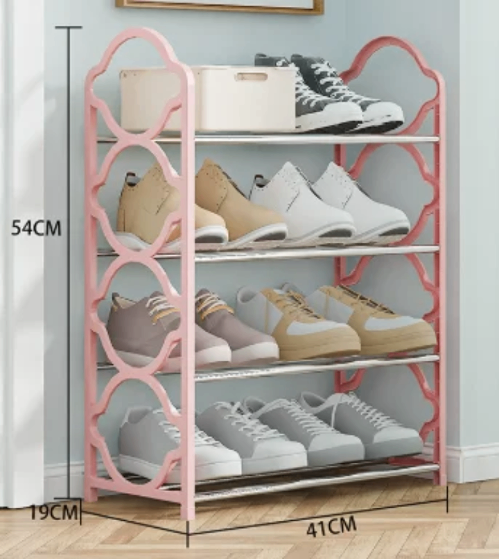 Étagère à chaussures 4 niveaux