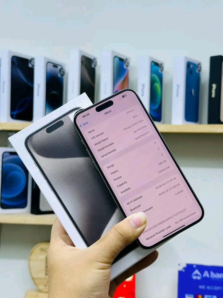 iPhone  15  Pro Max 256GB Gris